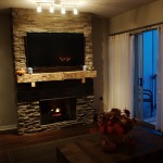 The Fifth 1002 - Custom Fireplace