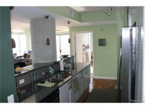 Open Kitchen with Bar Counter